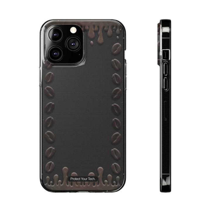 Clear Cafesito Soft Phone Cases
