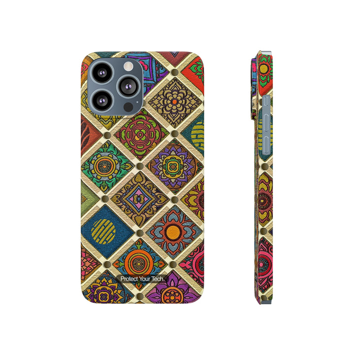Floral Stitch Case-Mate Barely There iPhone Case