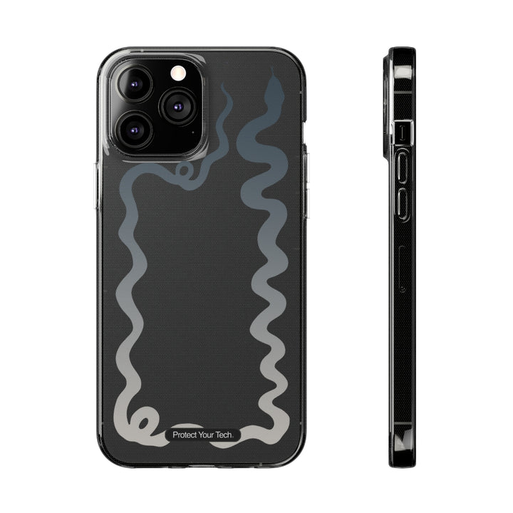 Clear The Serpent Soft Phone Cases